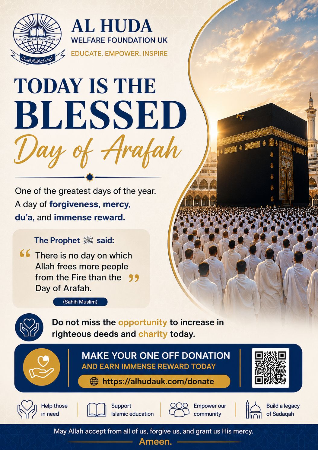 Day of Arafah Donation
